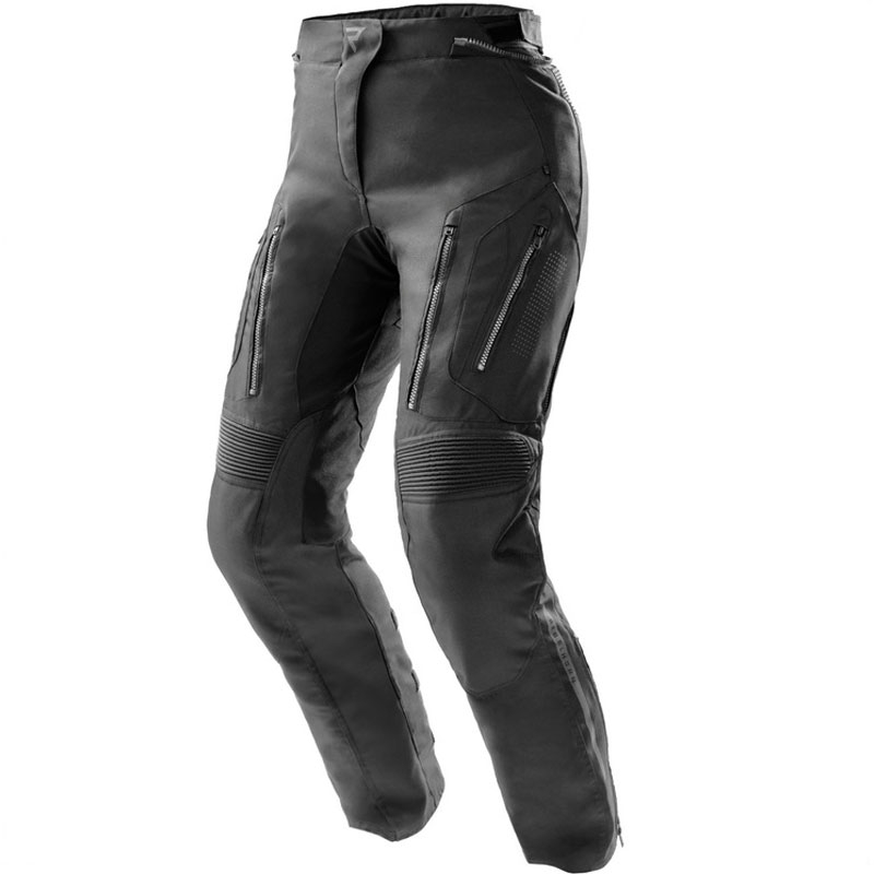 Rebelhorn Hiker IV damskie spodnie motocyklowe o wydłużonym fasonie czarne