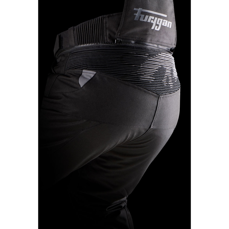 Spodnie motocyklowe damskie Furygan Killington Lady czarno-szare