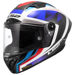 Kask motocyklowy integralny LS2 FF805 Thunder C GP Aero Raute niebiesko-czerwony