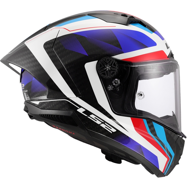 Kask motocyklowy integralny LS2 FF805 Thunder C GP Aero Raute niebiesko-czerwony
