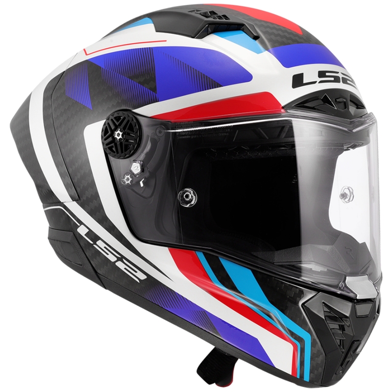 Kask motocyklowy integralny LS2 FF805 Thunder C GP Aero Raute niebiesko-czerwony