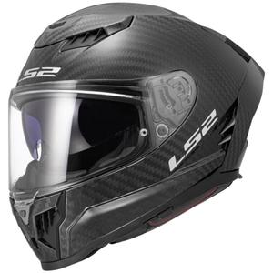 Kask motocyklowy integralny LS2 FF807 Dragon Carbon matowy czarny