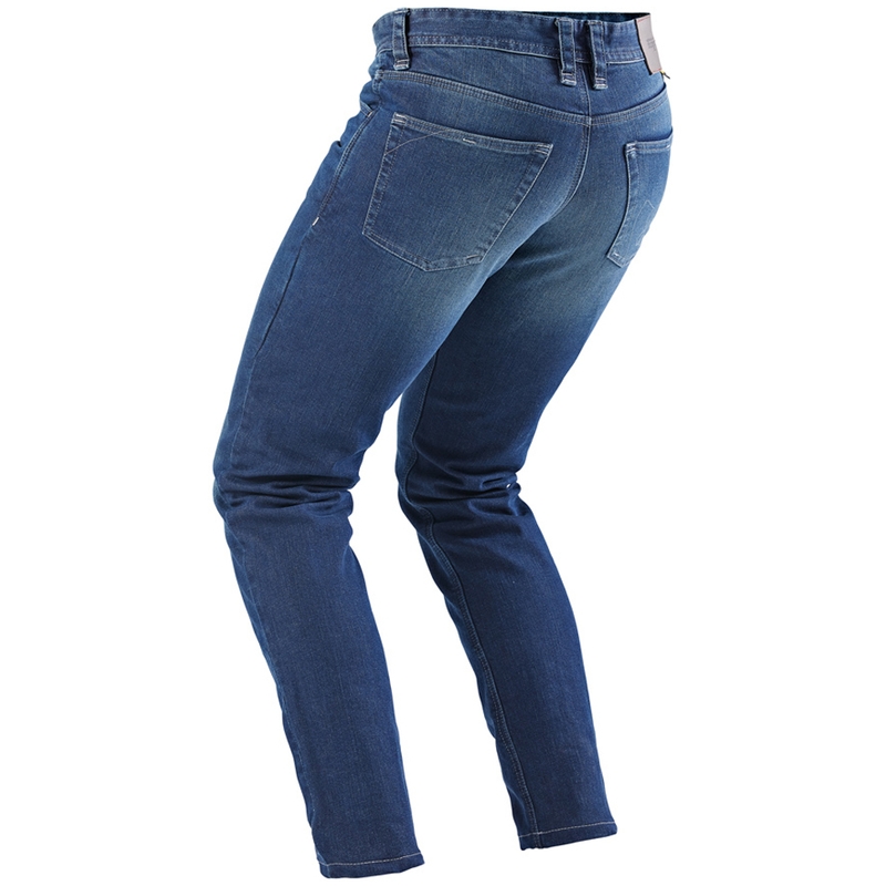 Jeansy motocyklowe Furygan D12 X Kevlar® Straight w kolorze niebieskim