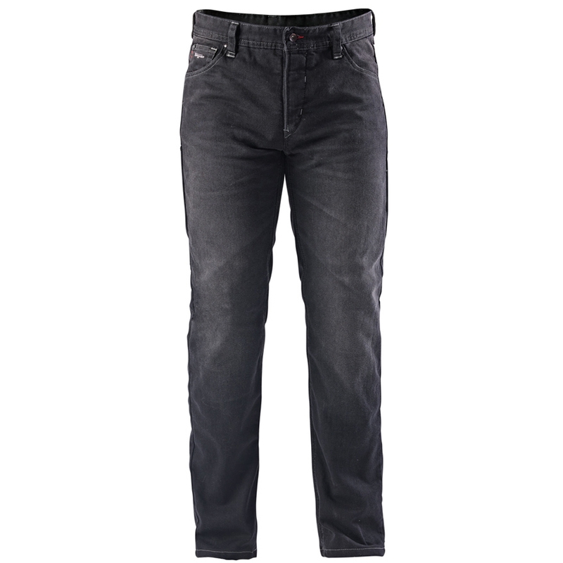 Jeansy motocyklowe Furygan D12 X Kevlar® Straight, czarne