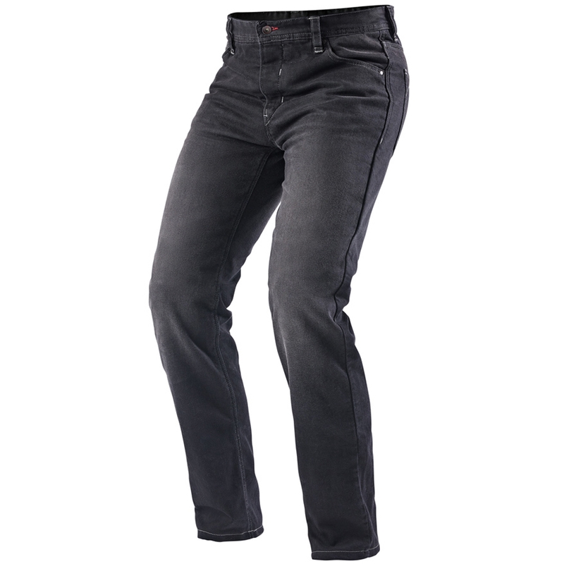 Jeansy motocyklowe Furygan D12 X Kevlar® Straight, czarne