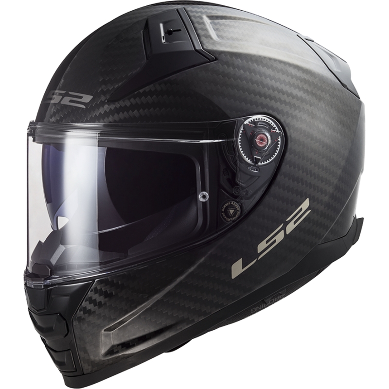 Kask motocyklowy integralny LS2 FF811 Vector II Carbon matowy czarny