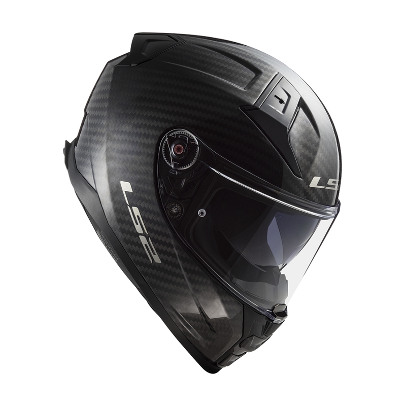 Kask motocyklowy integralny LS2 FF811 Vector II Carbon matowy czarny