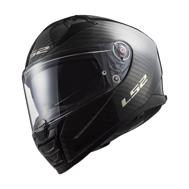 Kask motocyklowy integralny LS2 FF811 Vector II Carbon matowy czarny