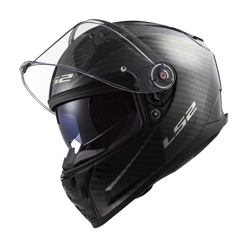Kask motocyklowy integralny LS2 FF811 Vector II Carbon matowy czarny