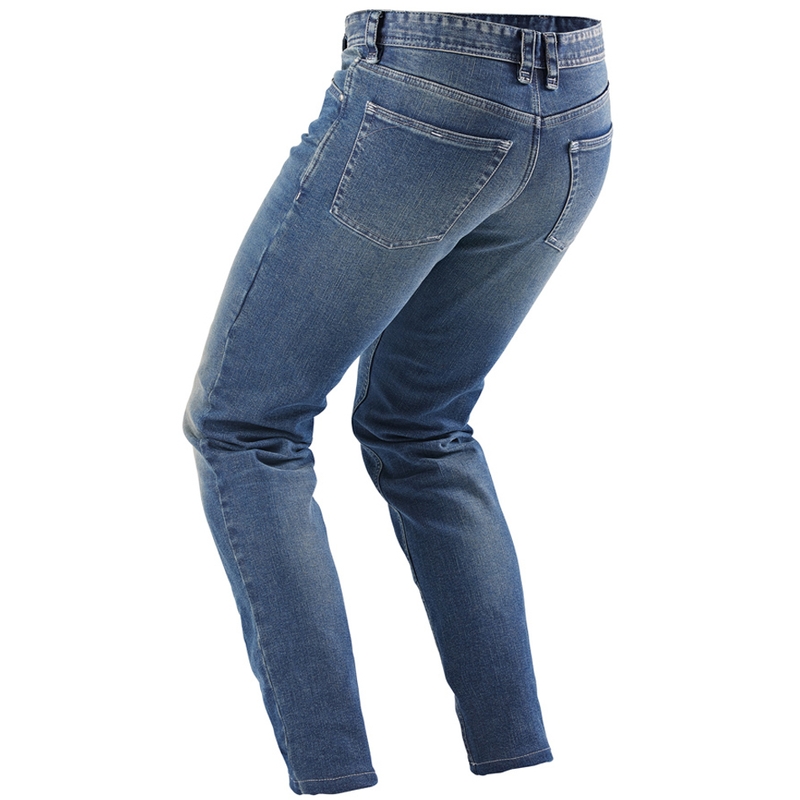 Jeansy motocyklowe Furygan D12 X Kevlar® Straight Washed Light Blue