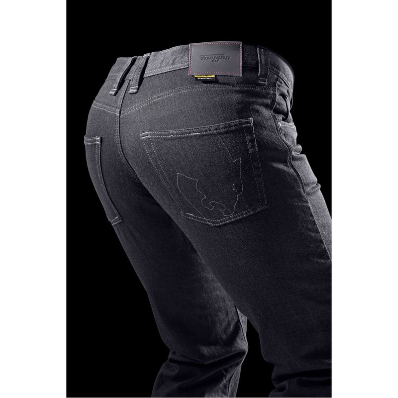 Jeansy motocyklowe Furygan K12 X Kevlar® Straight Dark Grey
