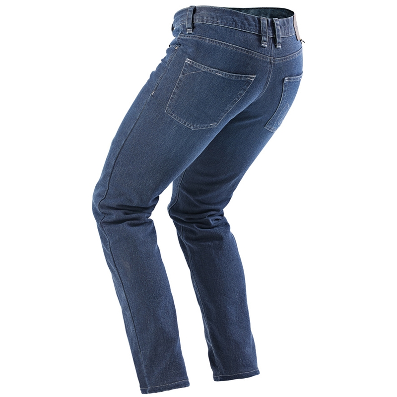 Jeansy motocyklowe Furygan K12 X Kevlar® Straight w kolorze niebieskim