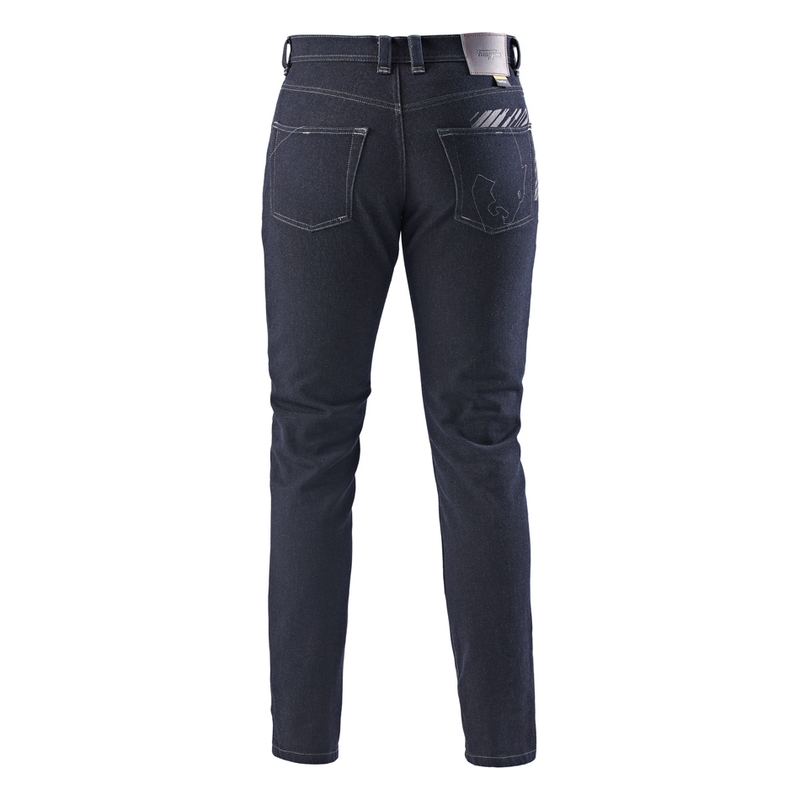 Jeansy motocyklowe Furygan Tyron X Kevlar® Slim w kolorze ciemnoniebieskim
