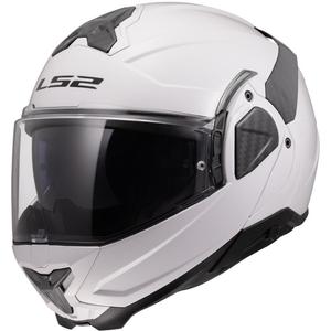 Kask motocyklowy typu flip-up LS2 FF910 Advant II Solid biały