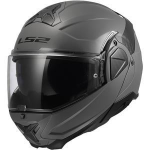 Kask motocyklowy typu flip-up LS2 FF910 Advant II Solid Nardo szary