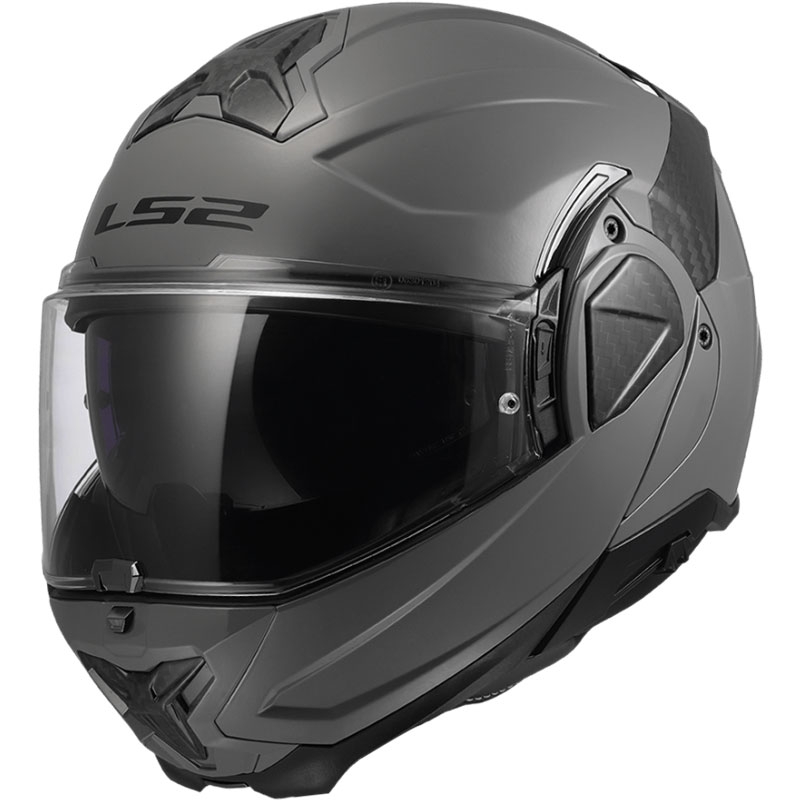 Kask motocyklowy typu flip-up LS2 FF910 Advant II Solid Nardo szary