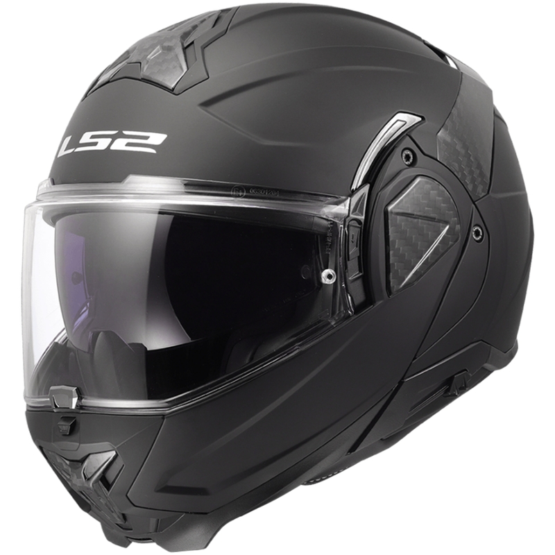 Kask motocyklowy typu flip-up LS2 FF910 Advant II Solid matowy czarny