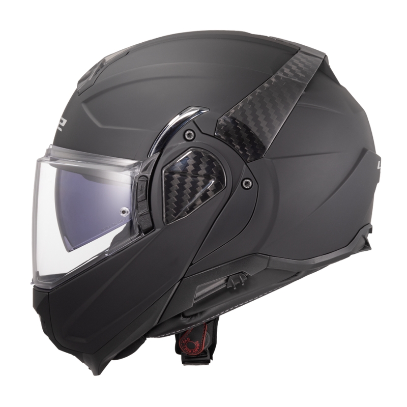 Kask motocyklowy typu flip-up LS2 FF910 Advant II Solid matowy czarny
