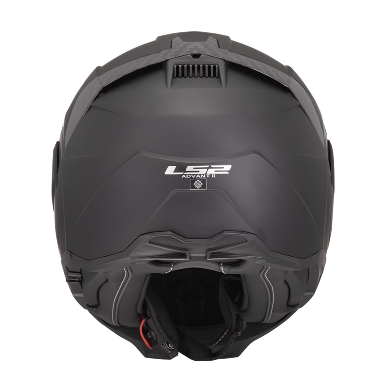 Kask motocyklowy typu flip-up LS2 FF910 Advant II Solid matowy czarny
