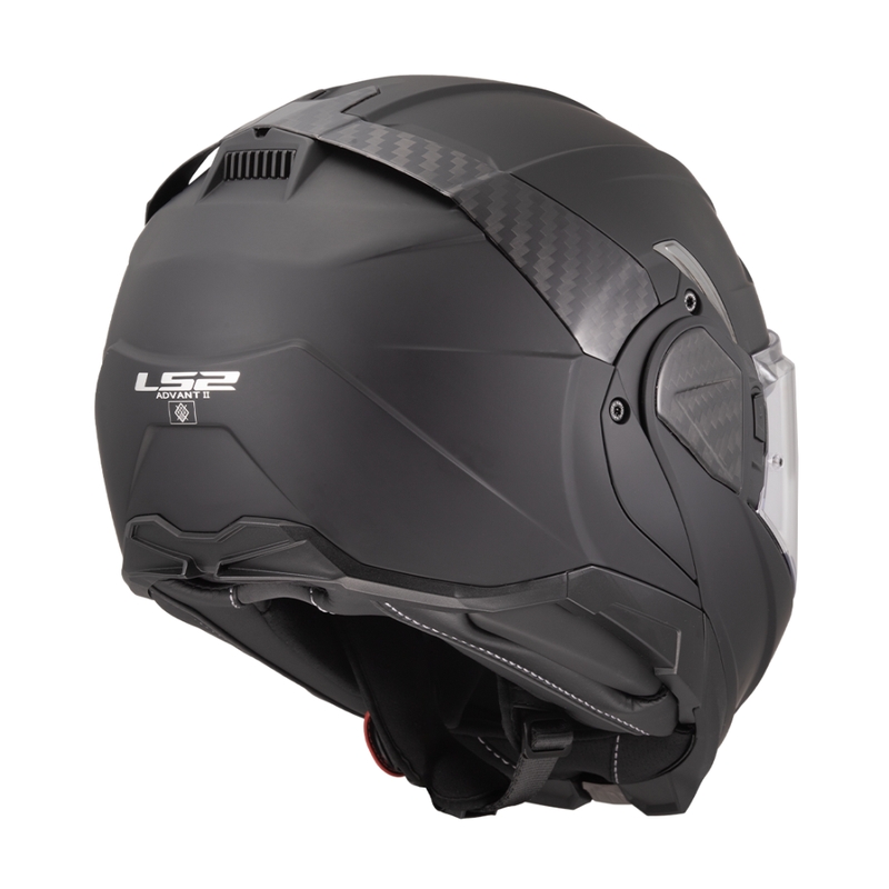 Kask motocyklowy typu flip-up LS2 FF910 Advant II Solid matowy czarny