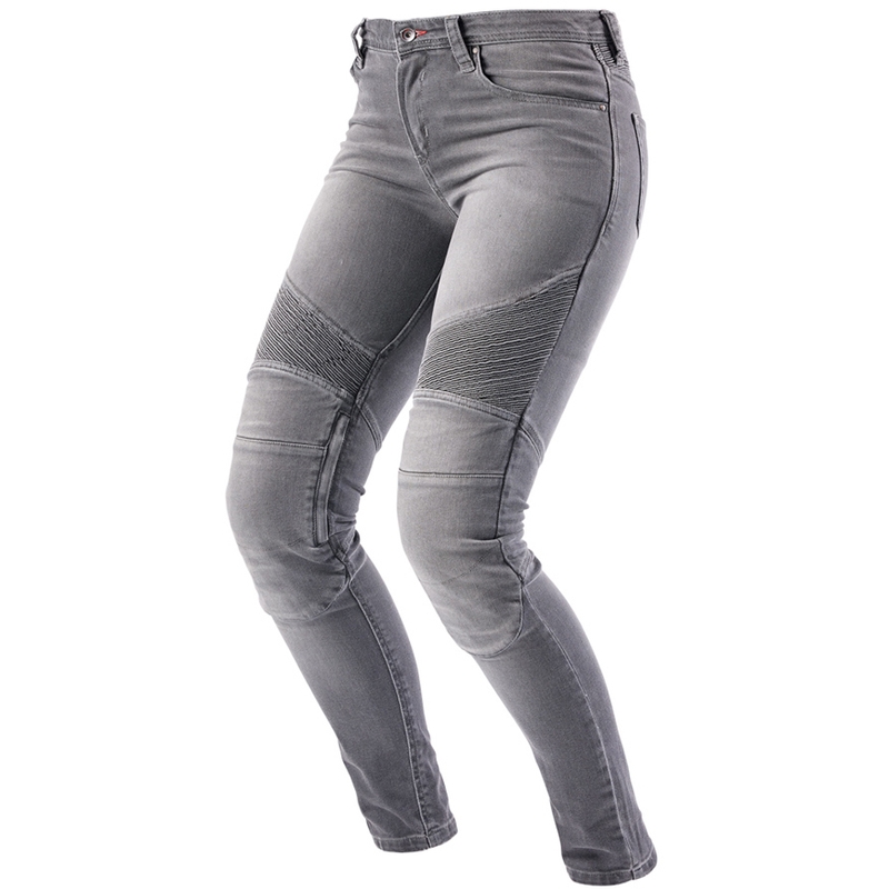 Jeansy motocyklowe damskie Furygan Purdey Evo Slim szare