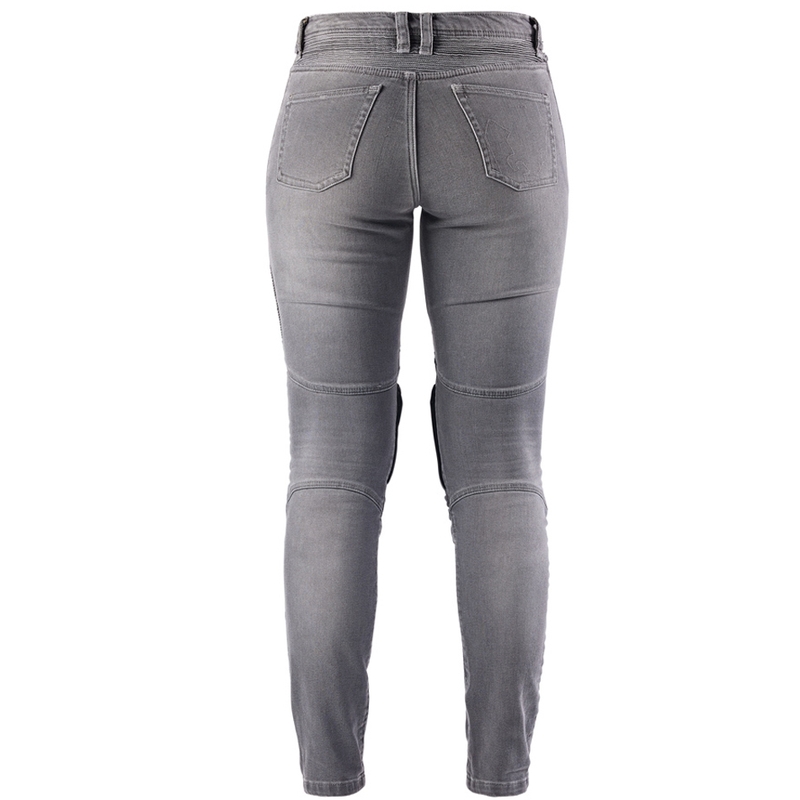 Jeansy motocyklowe damskie Furygan Purdey Evo Slim szare