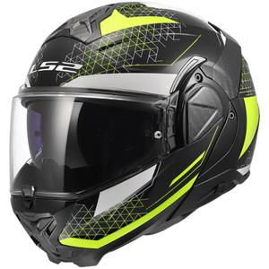 Kask motocyklowy typu flip-up LS2 FF910 Advant II Astral fluo żółty