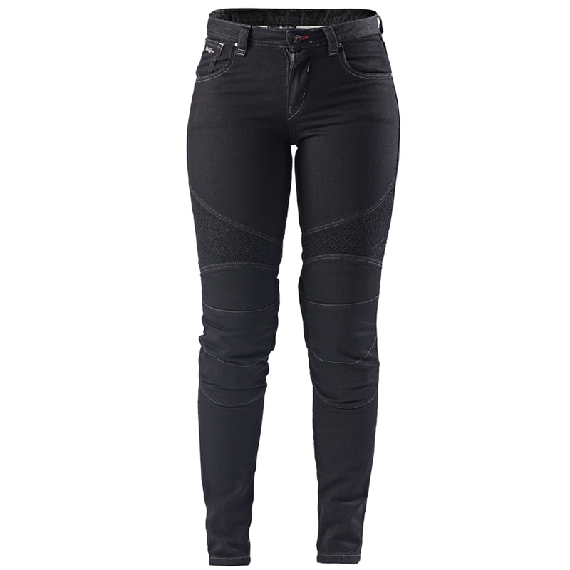 Jeansy motocyklowe damskie Furygan Purdey Evo Slim czarne
