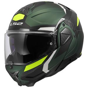 Kask motocyklowy typu flip-up LS2 FF910 Advant II Triple oliwkowo-zielony