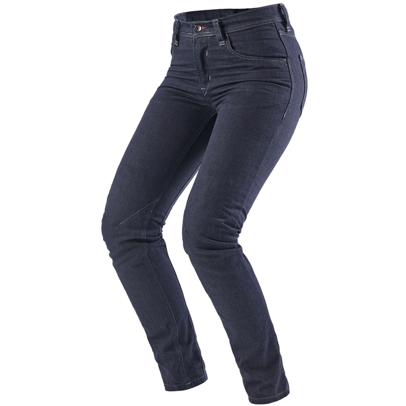 Jeansy motocyklowe damskie Furygan Nikita X Kevlar® Mom Fit w kolorze ciemnoniebieskim