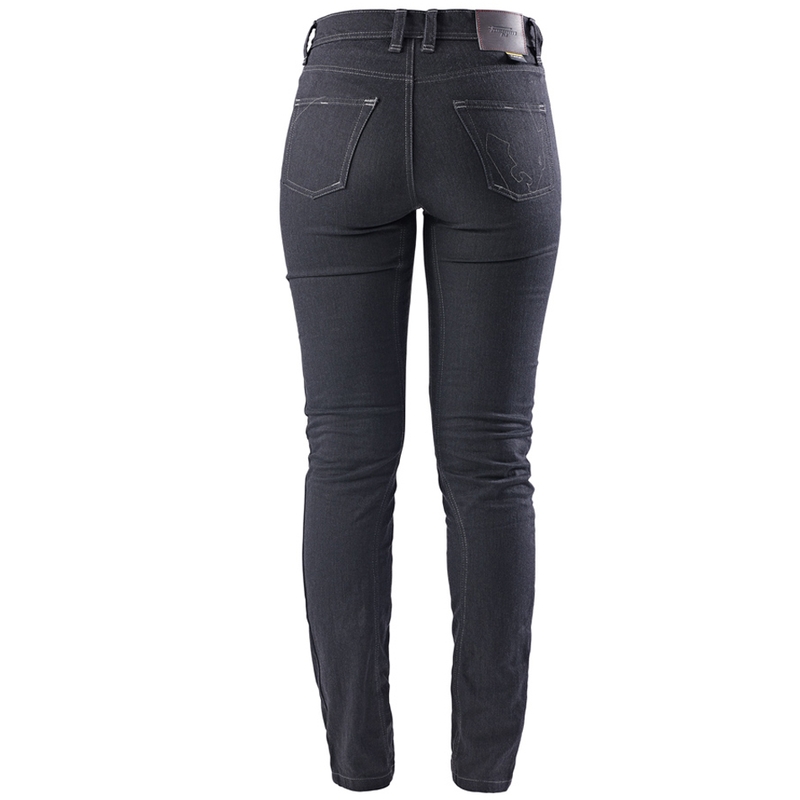 Furygan Nikita X Kevlar® Mom Fit damskie jeansy motocyklowe ciemnoszare