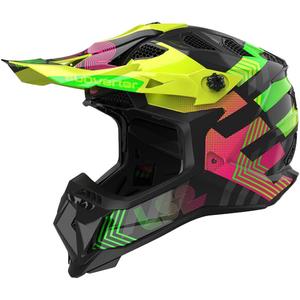 Kask motocrossowy LS2 MX700 Subverter Chromatic czarny