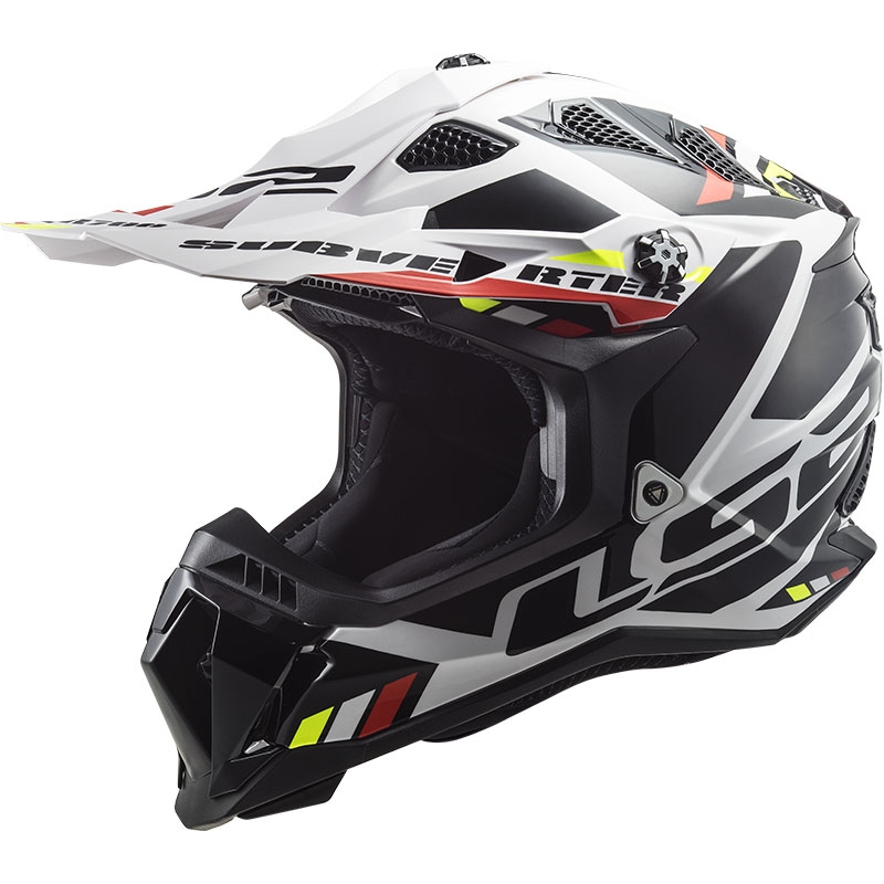 Kask motocrossowy LS2 MX700 Subverter Stomp biało-czarny