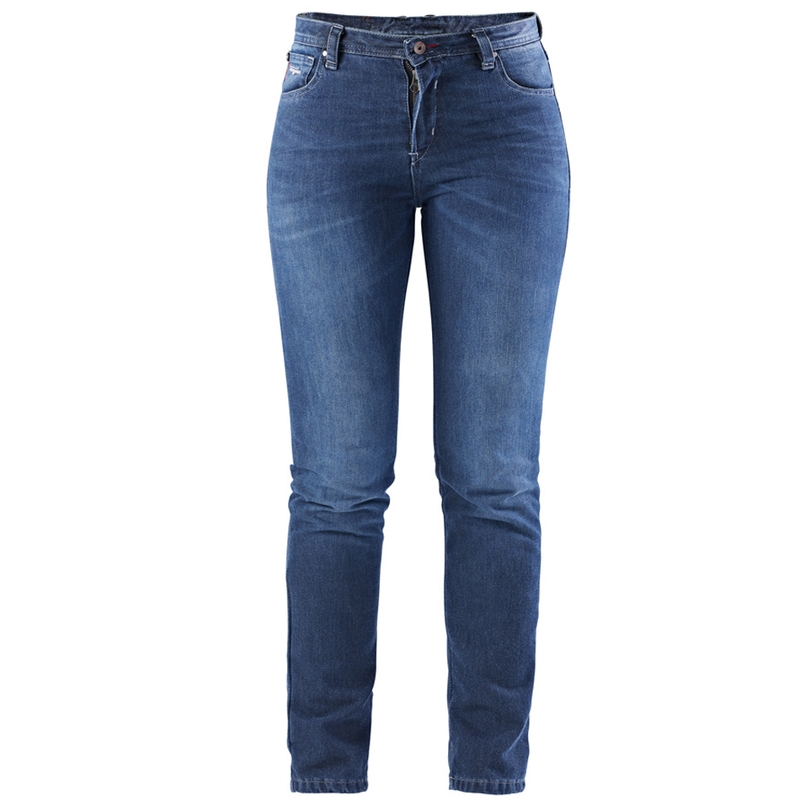 Jeansy motocyklowe damskie Furygan Kate X Kevlar® Straight Blue