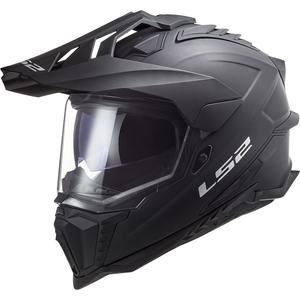 Kask motocyklowy enduro LS2 MX701 C Explorer Solid matowy czarny