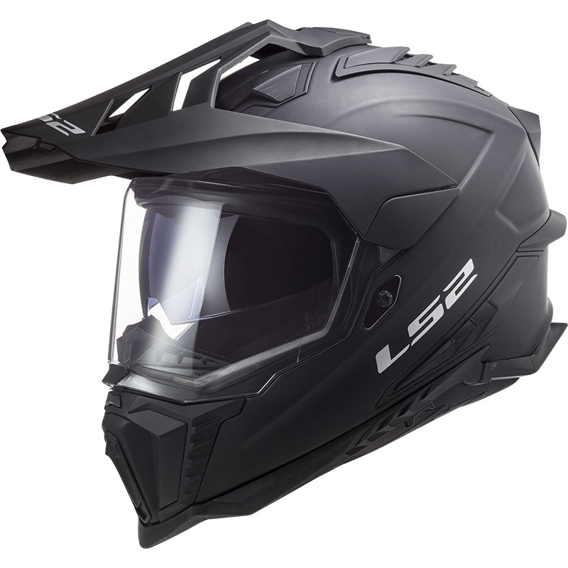 Kask motocyklowy enduro LS2 MX701 Explorer Solid matowy czarny
