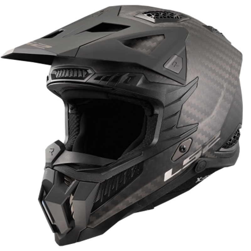 Kask motocrossowy LS2 MX703 C X-Force PRO FIM matowy czarny