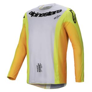 Koszulka motocrossowa Alpinestars Techstar Melt żółto-czarna