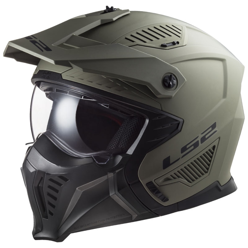 Kask motocyklowy LS2 OF606 Drifter Solid matowy piaskowy
