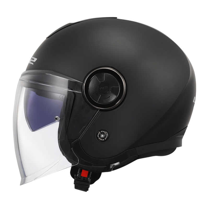 Kask motocyklowy otwarty LS2 OF620 Classy Solid matowy czarny