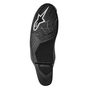 Podeszwa butów motocyklowych Alpinestars Supertech R czarno-biała