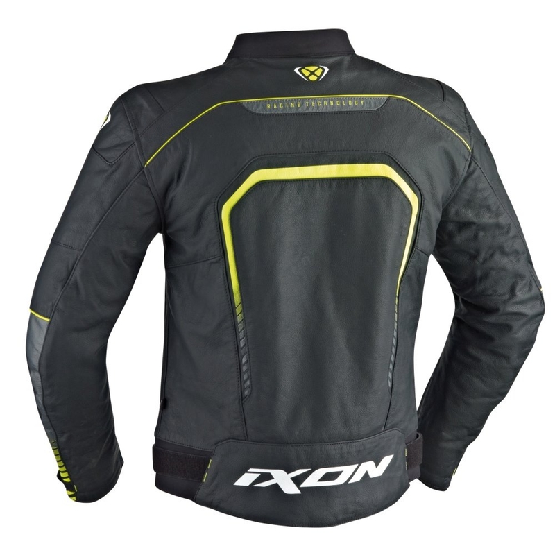Kurtka motocyklowa IXON Fighter czarno-żółta