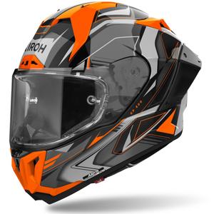 Kask motocyklowy integralny Airoh GP800 Must pomarańczowy