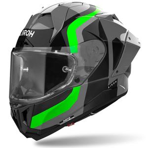 Kask motocyklowy integralny Airoh GP800 Competition w kolorze fluo-zielonym