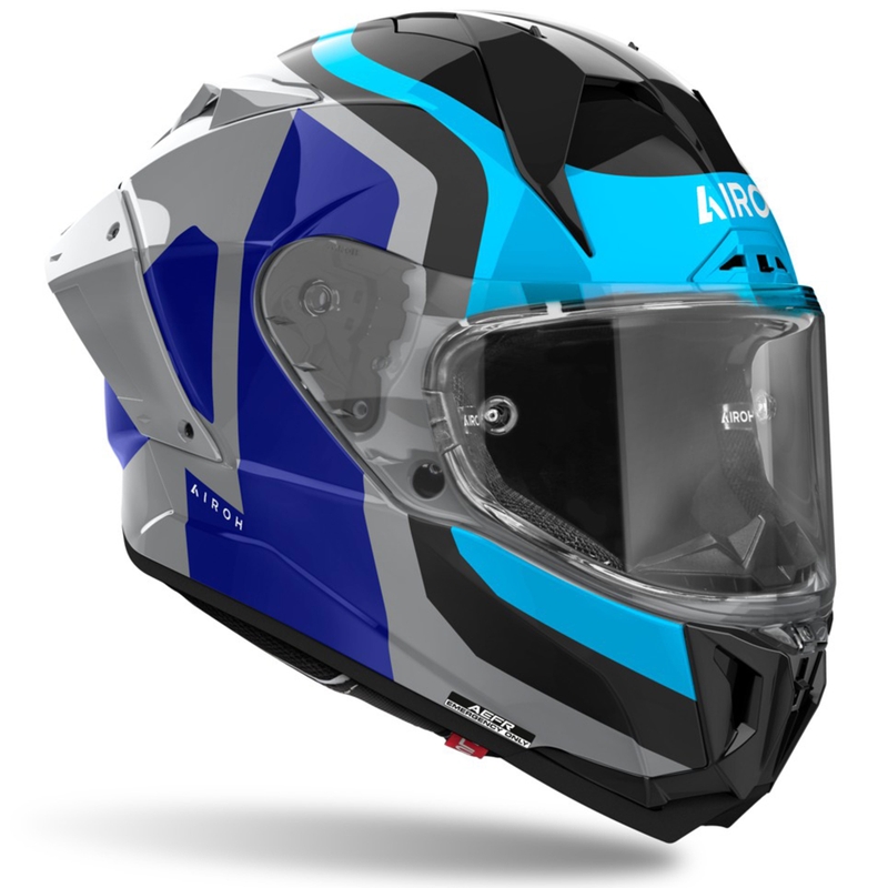 Kask motocyklowy integralny Airoh GP800 Competition niebieski