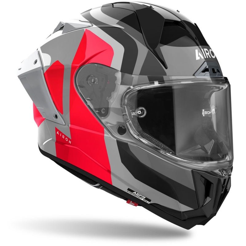 Kask motocyklowy integralny Airoh GP800 Competition czerwony