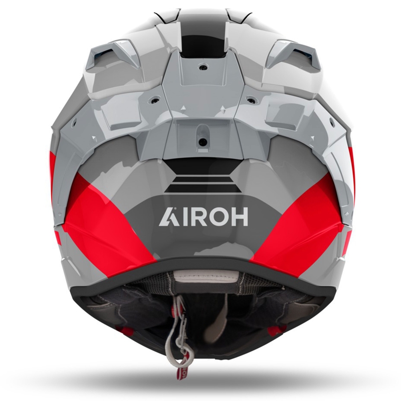 Kask motocyklowy integralny Airoh GP800 Competition czerwony