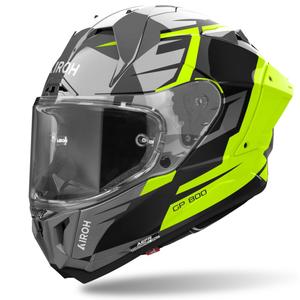 Kask motocyklowy integralny Airoh GP800 Master żółty