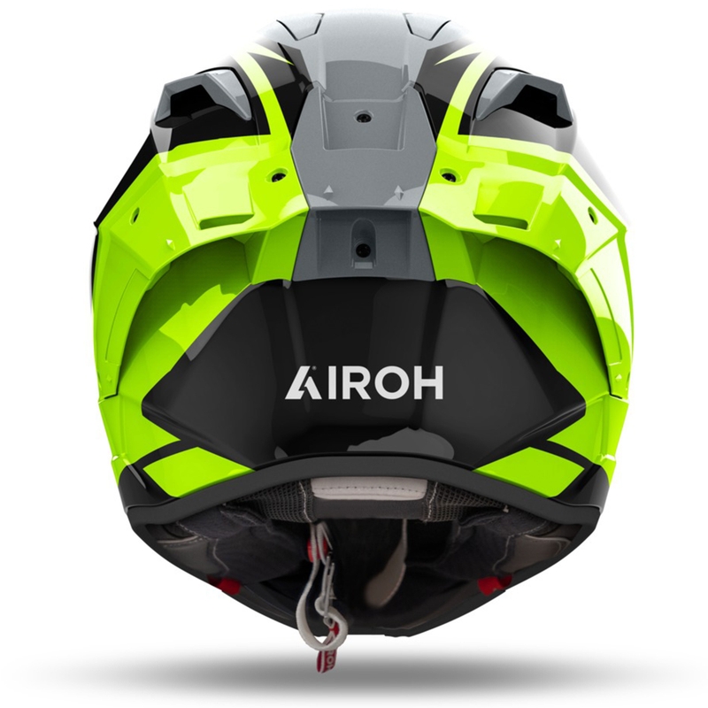 Kask motocyklowy integralny Airoh GP800 Master żółty