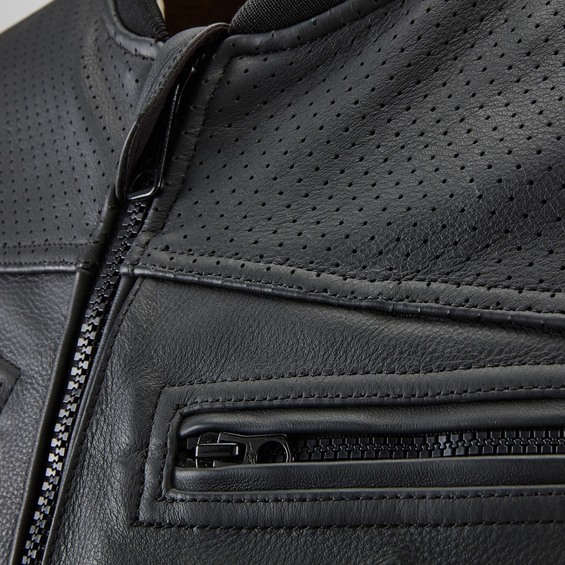 Kamizelka z poduszką powietrzną Alpinestars TECH-AIR®3 V2 LEATHER system czarna